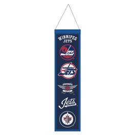 WinCraft - Winnipeg Jets 8" x 32" Evolution Banner - Multicolor