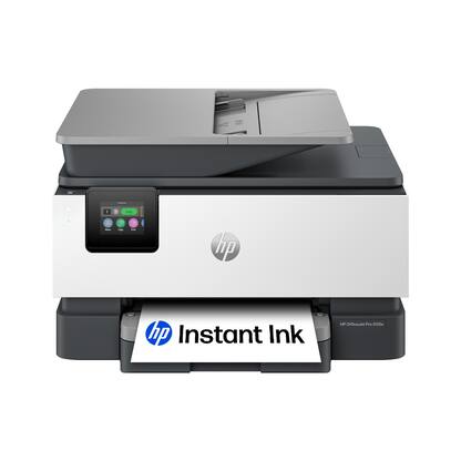 HP - OfficeJet Pro 9125e Wireless AI-Enabled AiO Inkjet Printer w/ 3 Months of Instant Ink (+1 Bonus Month of Ink w/ Code) - White