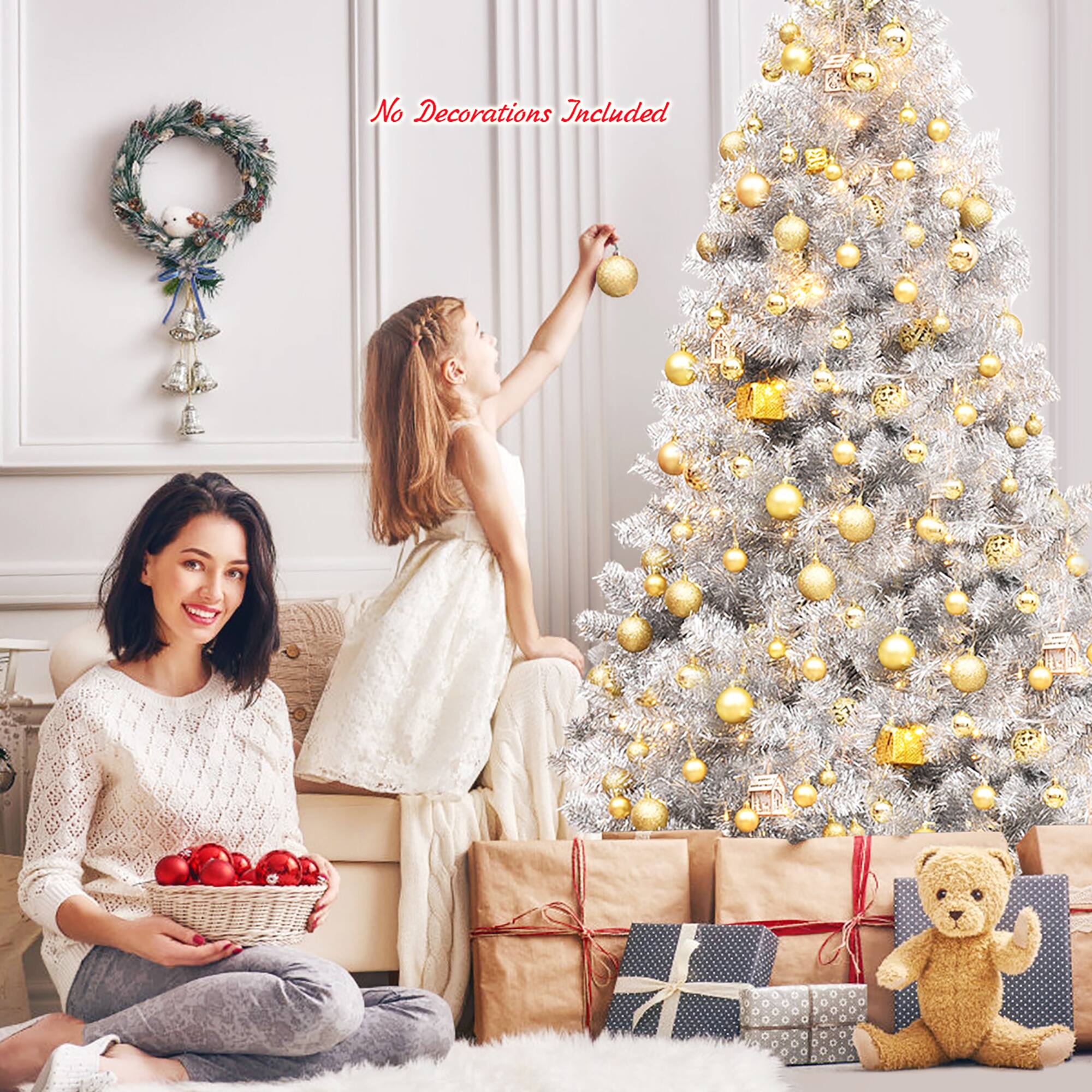 No Decorations Included