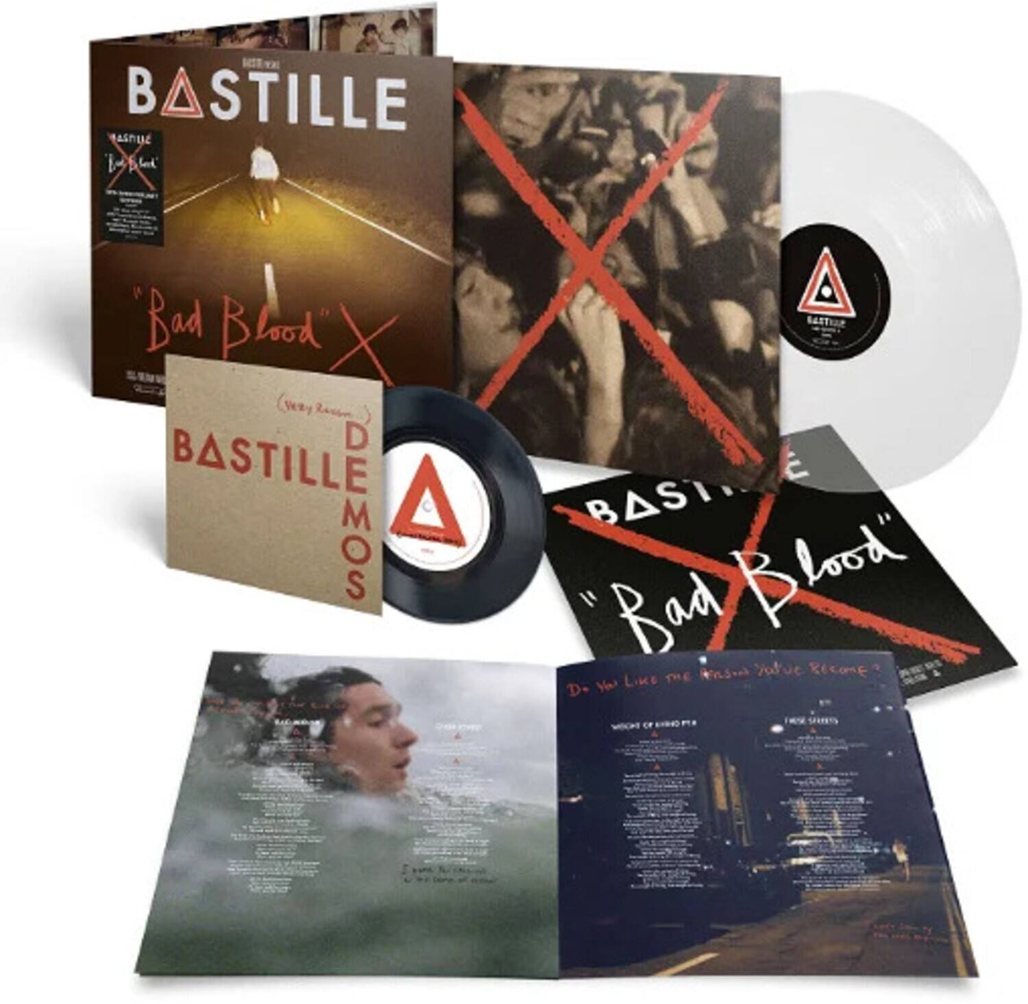 MIN STILLE TASUE 1  
Bad Blod X  
BASTILLE DEMOS  
BASTILLE  
"Bad Blood"  
Do You Like Me Now?  
BASTILLE  
BASTILLE  
BASTILLE