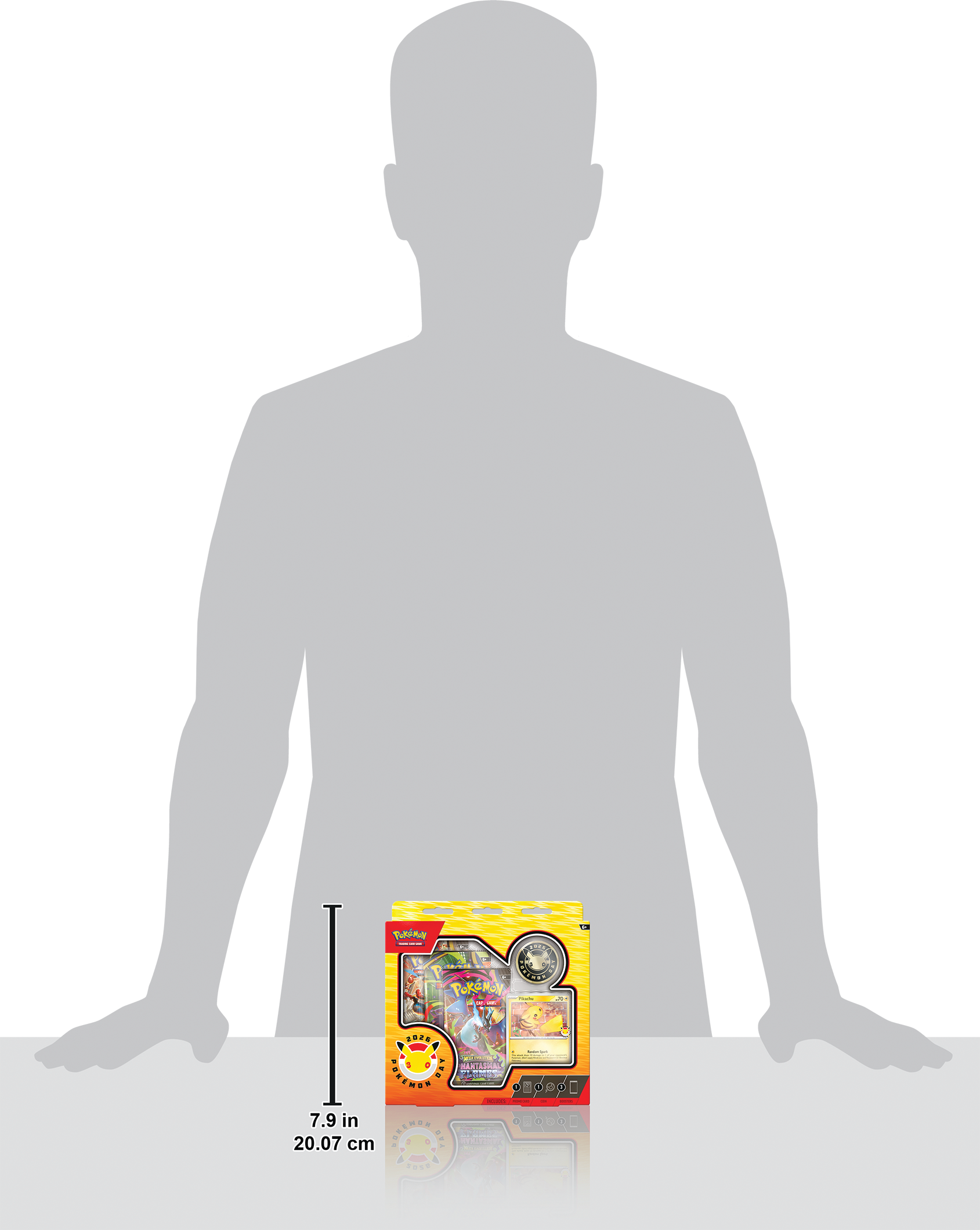 Sure, here is the corrected and grouped text:

- Pokémon
- 7.9 in
- 20.07 cm