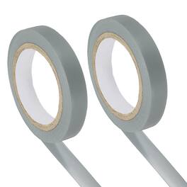 Unique Bargains - Grip Fishing Tape, PVC Racquet Finishing Tapes Racket Accessories Sticky Seal - For Tennis Badminton, 2pcs & 32.8ft - Silver