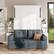 Angle. Anysun - Full Size Wall Murphy Bed with Sofa and Storage Cabinets, Space-Saving Wall Bed for Home Office & Guest Room - Gray.