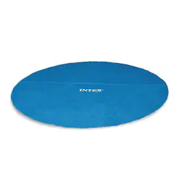 Intex - 28013E Solar Pool Cover: for 15ft Round Easy Set and Metal Frame Pools – Insulates Pool Water – Reduces Water Evap