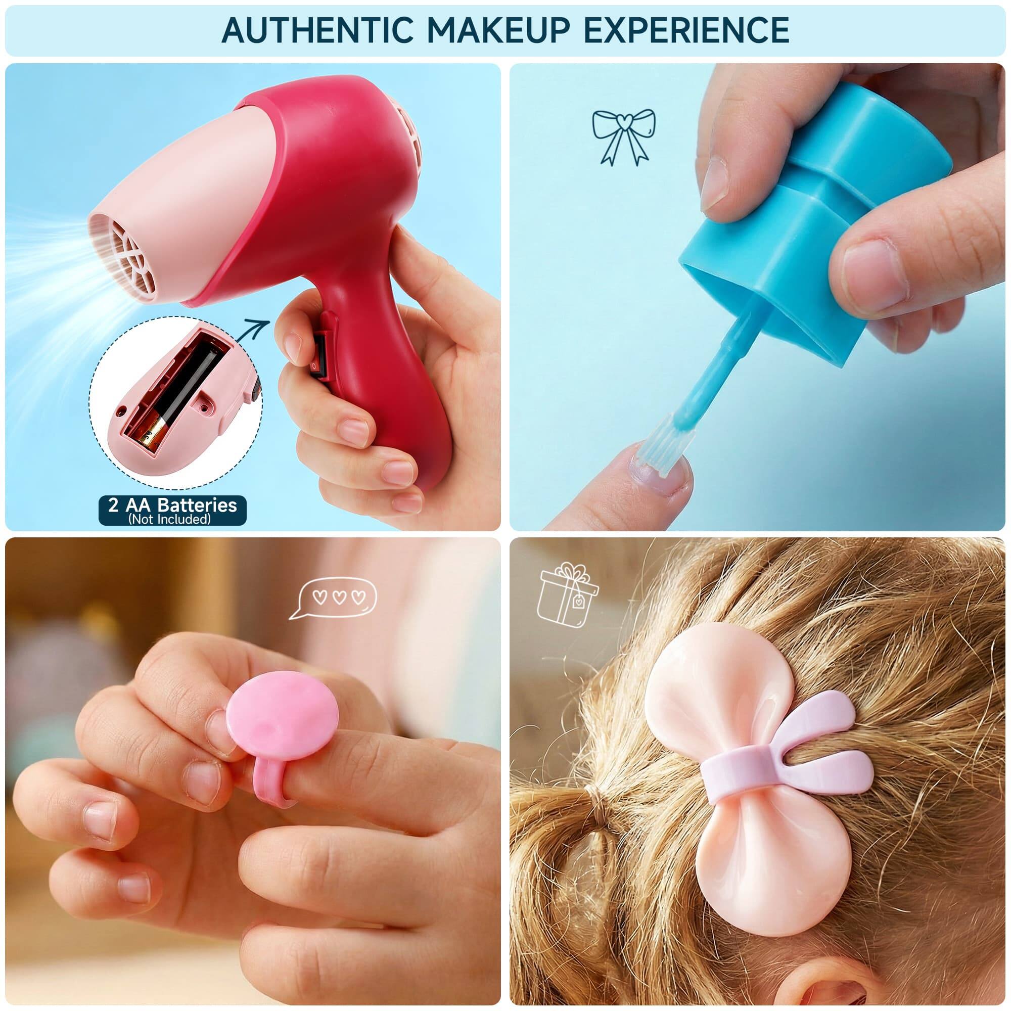 AUTHENTIC MAKEUP EXPERIENCE

2 AA Batteries (Not Included)