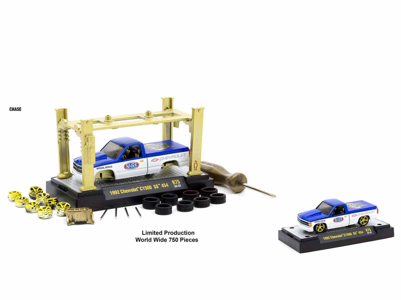 CHASE

1992 Chevrolet C1500 SS" 454

Limited Production World Wide 750 Pieces

R75

Official Vehicle

NHRA

1992 Chevrolet C1500 SS" 454