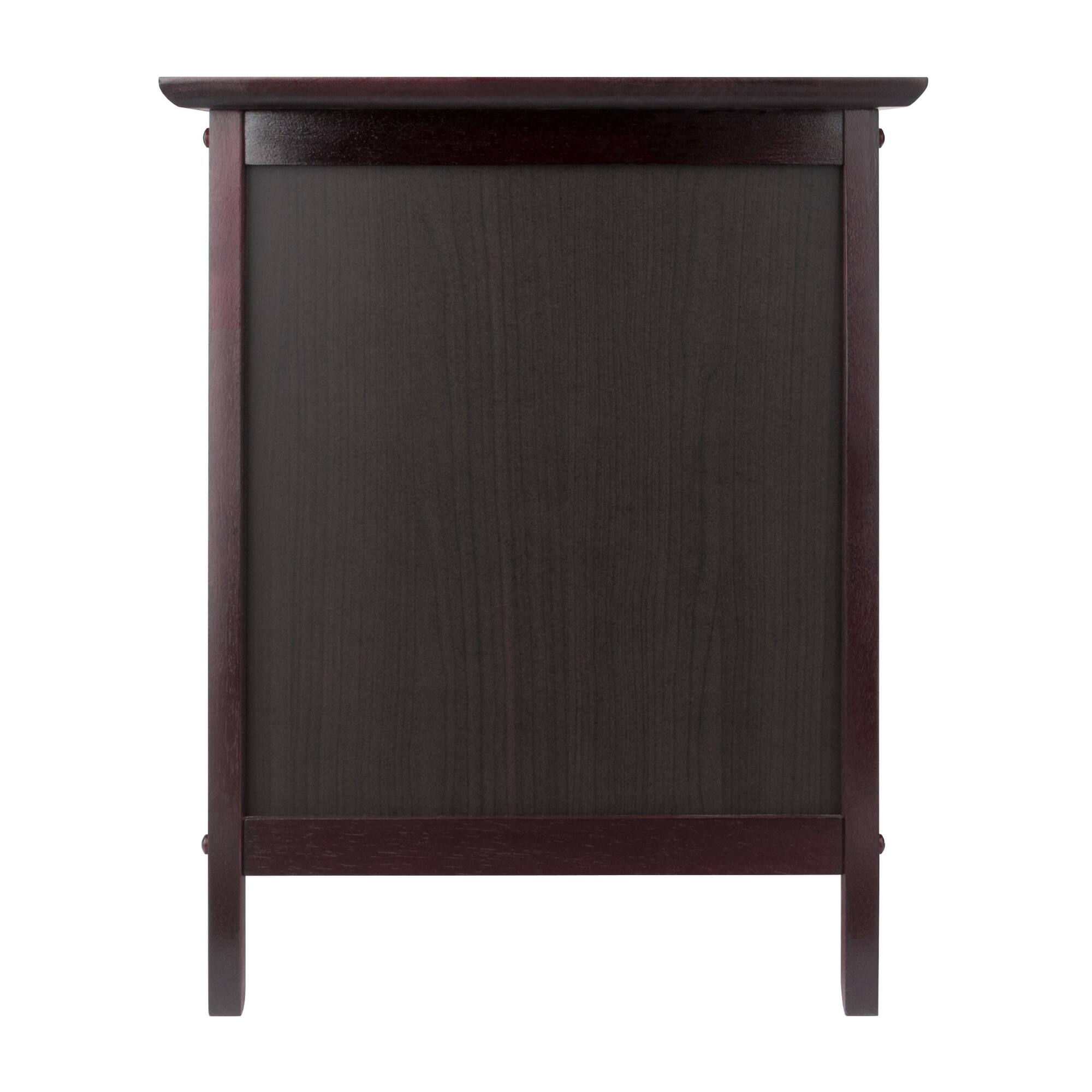 Winsome Wood Zara TV & Media Stand Espresso - Best Buy