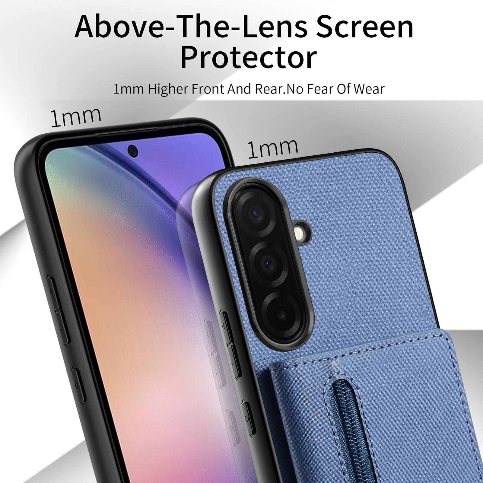 Above-The-Lens Screen Protector  
1mm Higher Front And Rear. No Fear Of Wear