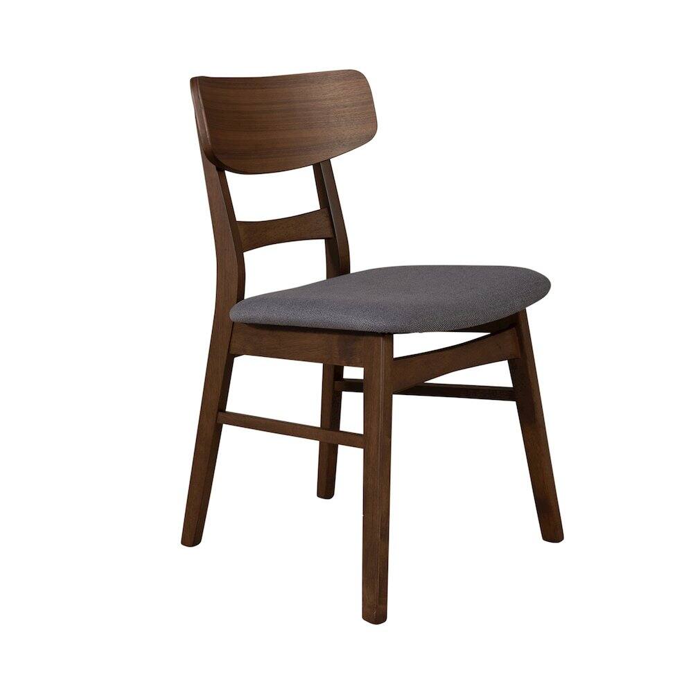 Angle. Liberty Furniture Industries - Space Savers 4 Piece Triangle Table Set in Rubberwood Solids and Walnut Veneers - Satin Walnut.