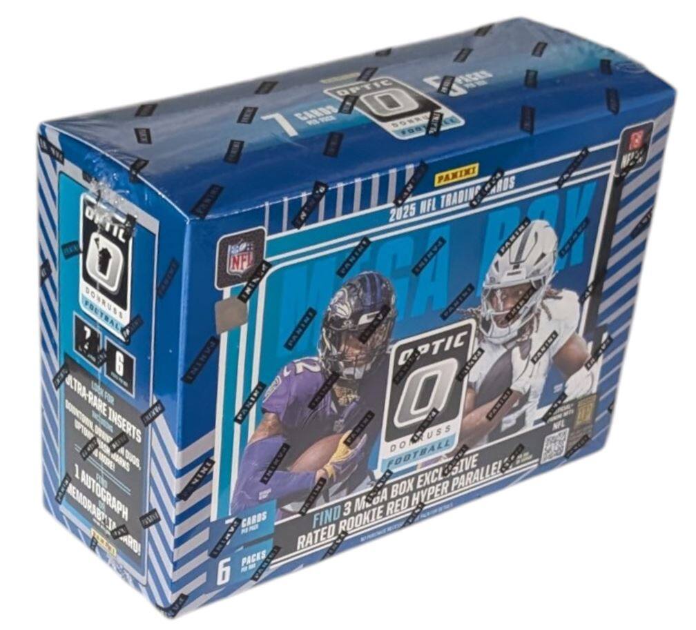 2025 NFL Trading Cards  
Optic  
Panini  
6 Packs  
1 Autograph  
1 Memorabilia  
Find 3 MGA Box Exclusive Rookie Red Hyper Parallel  
Rated Rookie  
Ultra Rare Inserts  
Dont Miss Out  
Football  
Panini  
NFL  
Panini  
Panini  
Panini  
Panini  
Panini  
Panini  
Panini  
Panini  
Panini  
Panini  
Panini  
Panini  
Panini  
Panini  
Panini  
Panini  
Panini  
Panini  
Panini  
Panini  
Panini  
Panini  
Panini  
Panini  
Panini  
Panini  
Panini  
Panini  
Panini  
Panini  
Panini  
Panini  
Panini  
Panini  
Panini  
Panini  
Panini  
Panini  
Panini  
Panini  
Panini  
Panini  
Panini  
Panini  
Panini  
Panini  
Panini  
Panini  
Panini  
Panini  
Panini  
Panini  
Panini  
Panini  
Panini  
Panini  
Panini  
Panini  
Panini  
Panini  
Panini  
Panini  
Panini  
Panini  
Panini  
Panini  
Panini