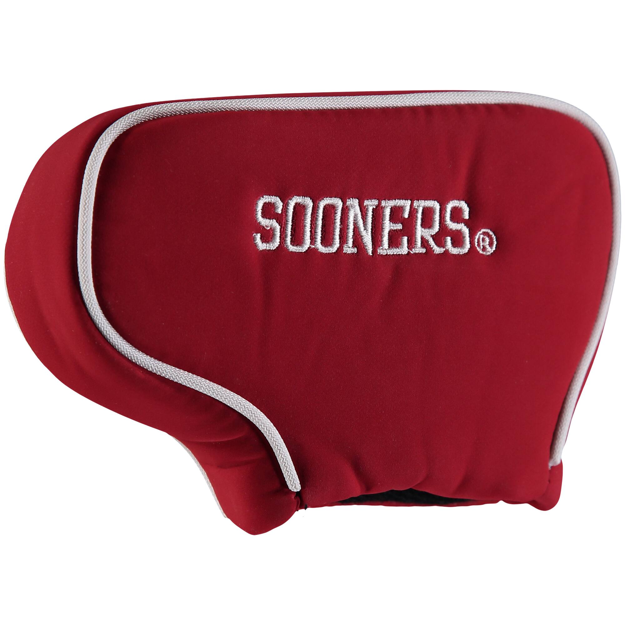 Alt View 1. Team Golf - Oklahoma Sooners Golf Blade Putter Cover - Multicolor.