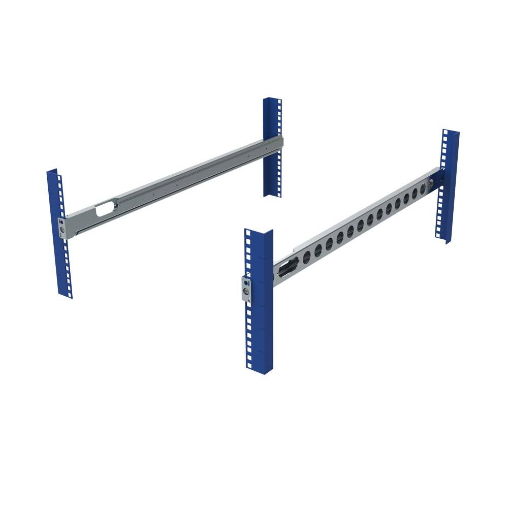 RackSolutions - 1U Rear Mount Rail for Cisco Nexus Switch - Black
