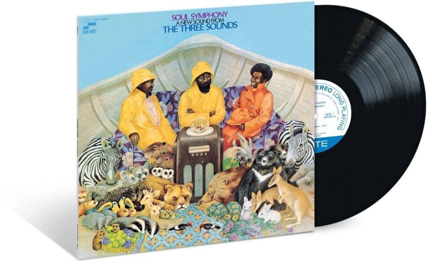 SOUL SYMPHONY  
A NEW SOUND FROM THE THREE SOUNDS  

STEREO  
LONG PLAYING
