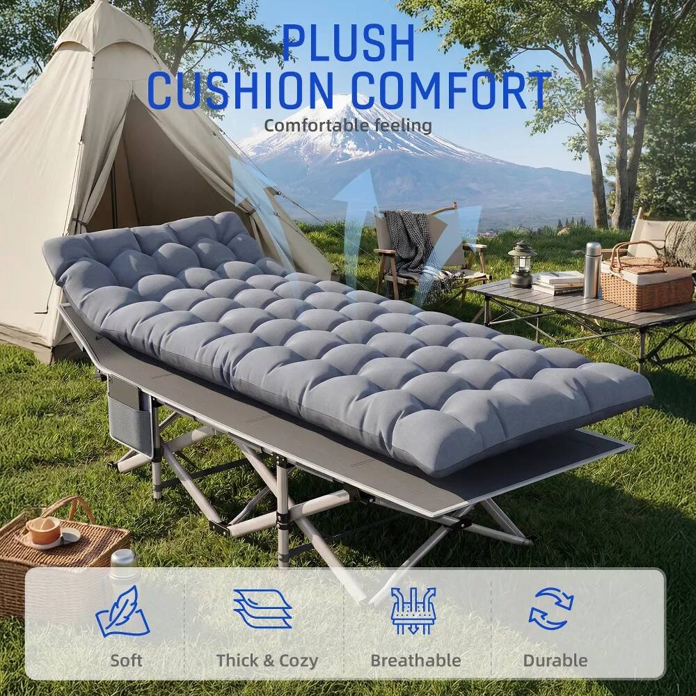 PLUSH CUSHION COMFORT  
Comfortable feeling  
Soft  
Thick & Cozy  
Breathable  
Durable