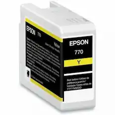 EPSON 770
Yellow
EPSON 770
Y
Best before / Utiliser de préférence avant le / Usese antes de Validade / YYYYMMDD