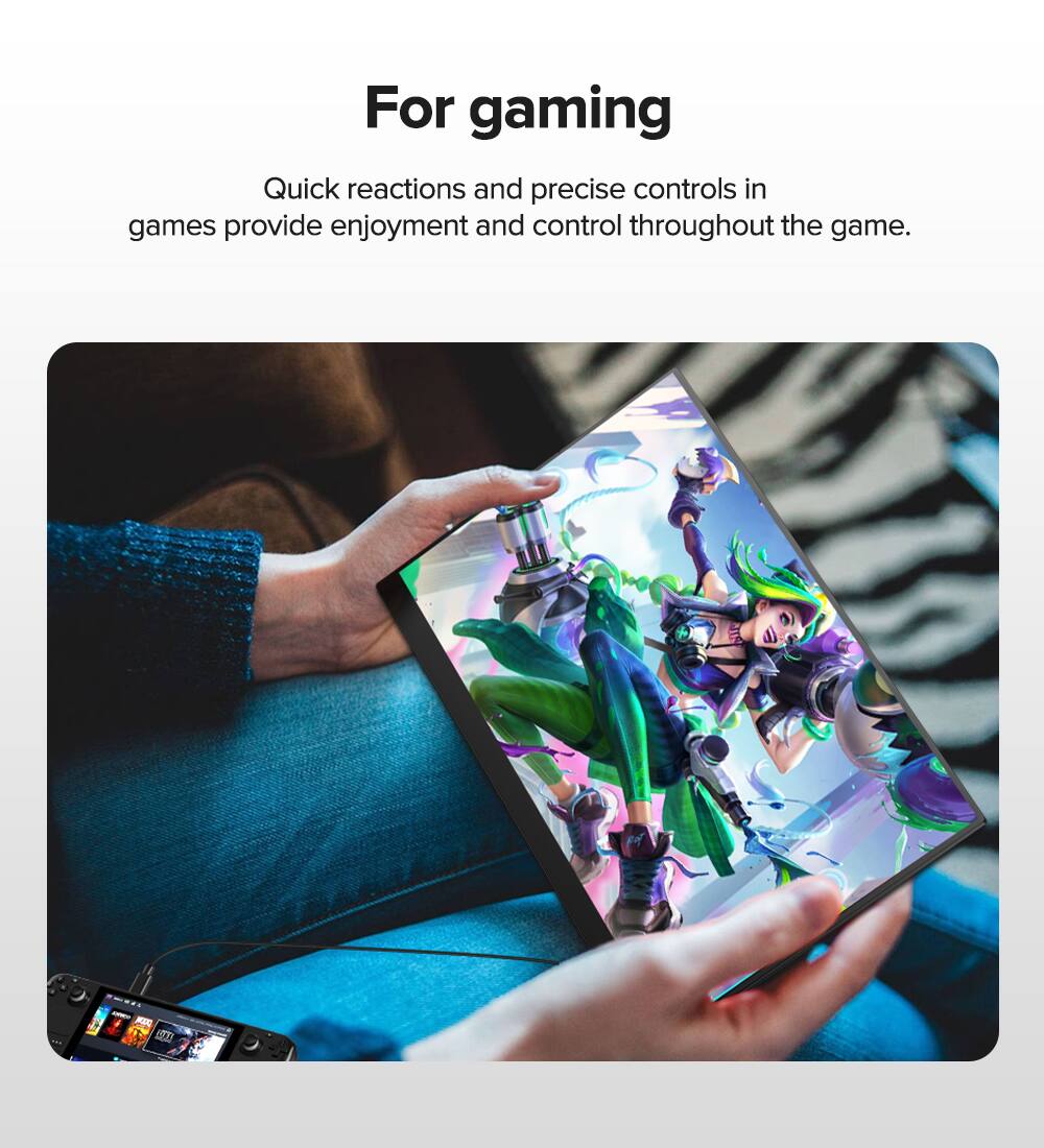 For gaming

Quick reactions and precise controls in games provide enjoyment and control throughout the game.