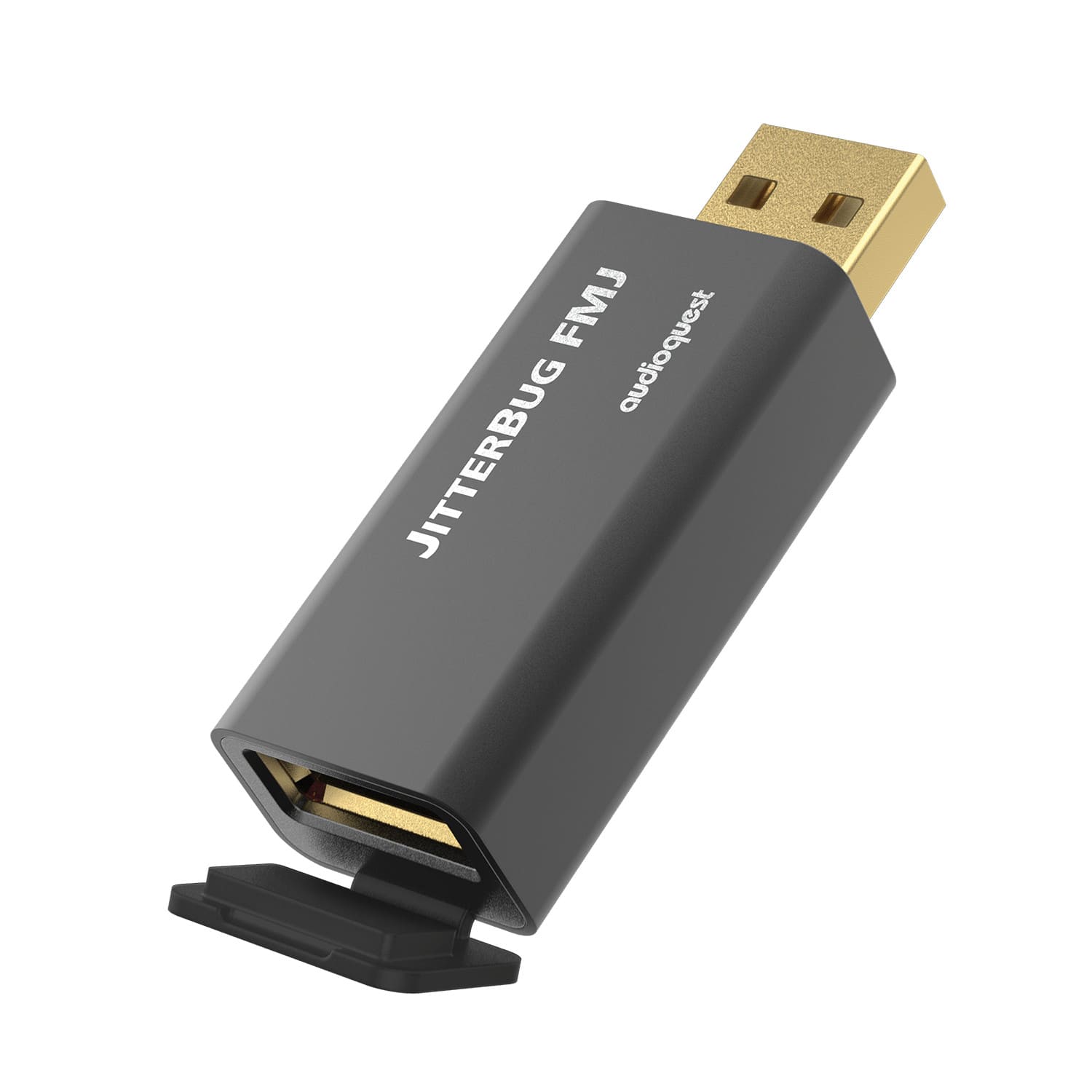 AudioQuest - JitterBug FMJ USB 2.0 Data & Power Noise Filter - Black