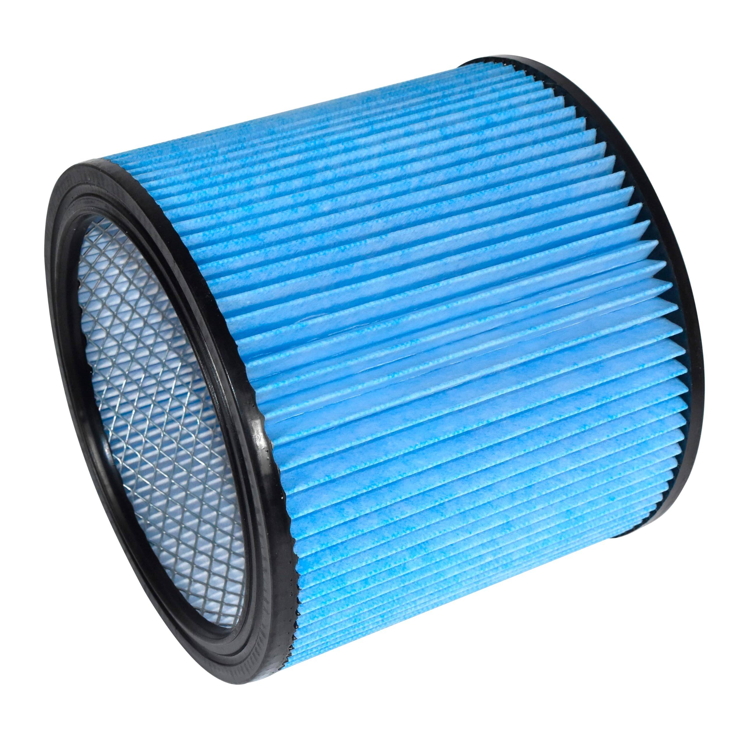 Angle. HQRP - HQRP 2-Pack H13 HEPA Cartridge Filter for Shop-Vac 4-16 Gallon Wet-Dry Vacuums, Replaces 90340 90350 90304 90333.