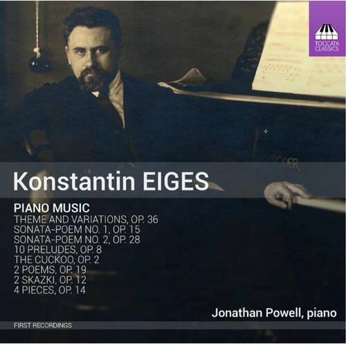 Eiges / Powell,Jonathan - Piano Music   - COMPACT DISCS [CD]