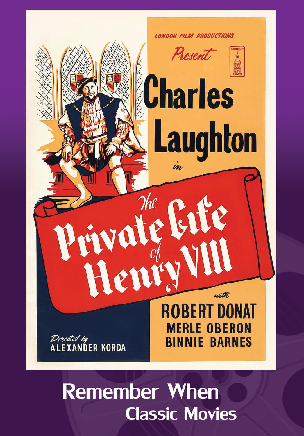 The Private Life of Henry VIII  - DVD