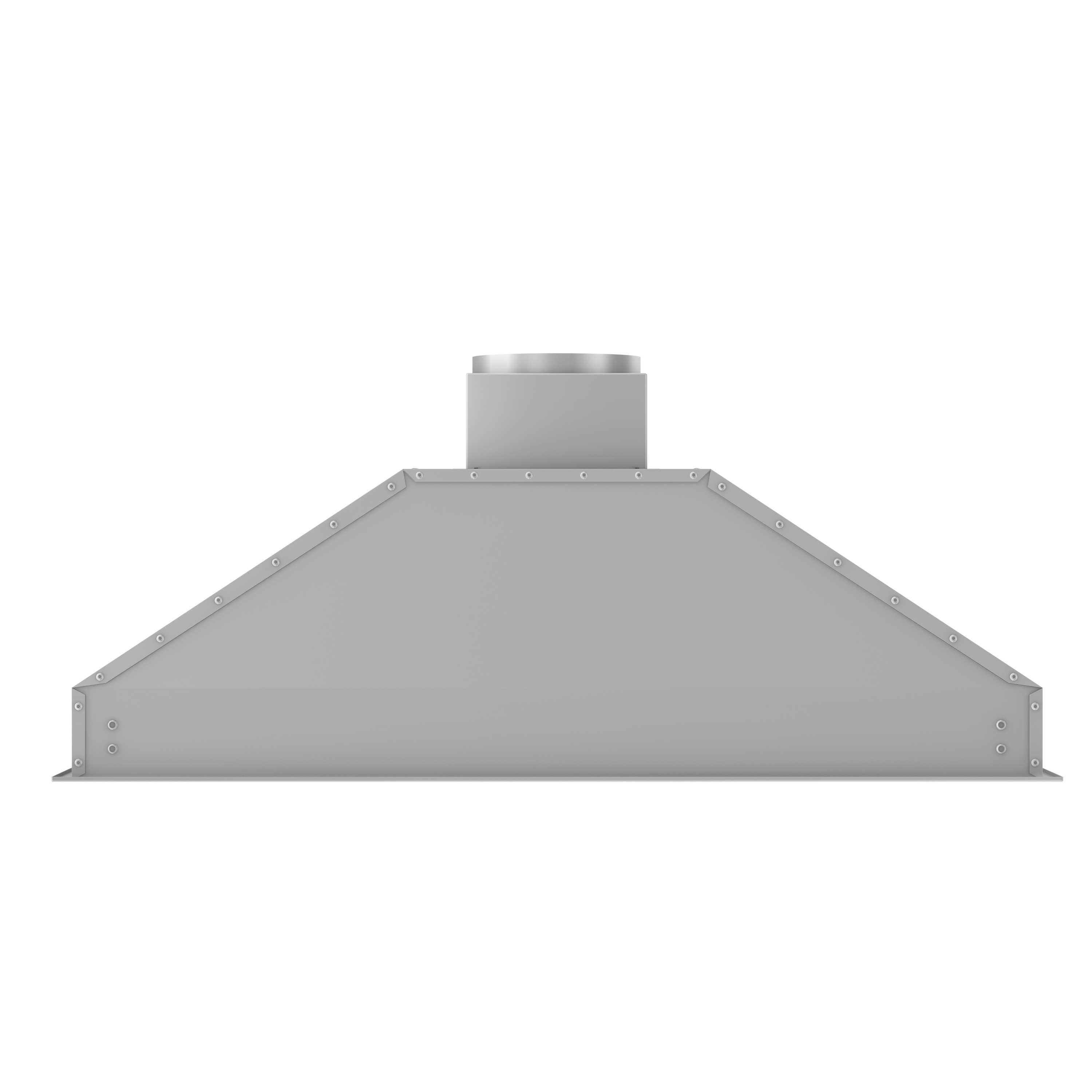 ZLINE - 46 inches - Externally Vented - Under cabinet Range Hood - Brushed Stainless Steel - Front_Zoom