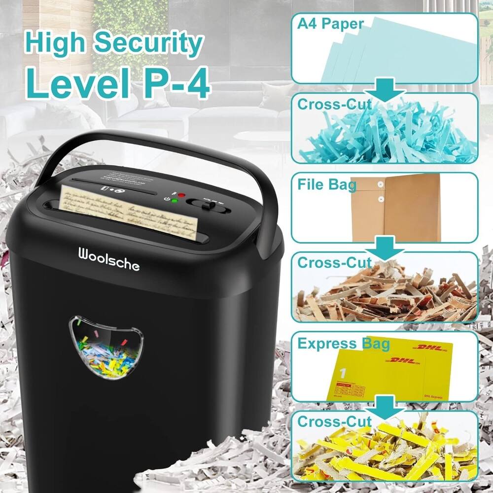 High Security Level P-4  
A4 Paper  
Cross-Cut  
File Bag  
Cross-Cut  
Express Bag  
DHL  
Cross-Cut