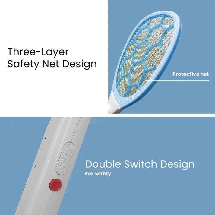 Three-Layer Safety Net Design

Protective net

Double Switch Design
For safety