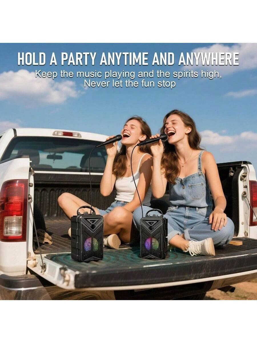 HOLD A PARTY ANYTIME AND ANYWHERE  
Keep the music playing and the spirits high,  
Never let the fun stop