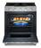 Alt View 2. Maytag - 5.0 Cu. Ft. Slide-In Gas Range with Grill Mode and No Preheat Air Fry - Fingerprint Resistant Stainless Steel.