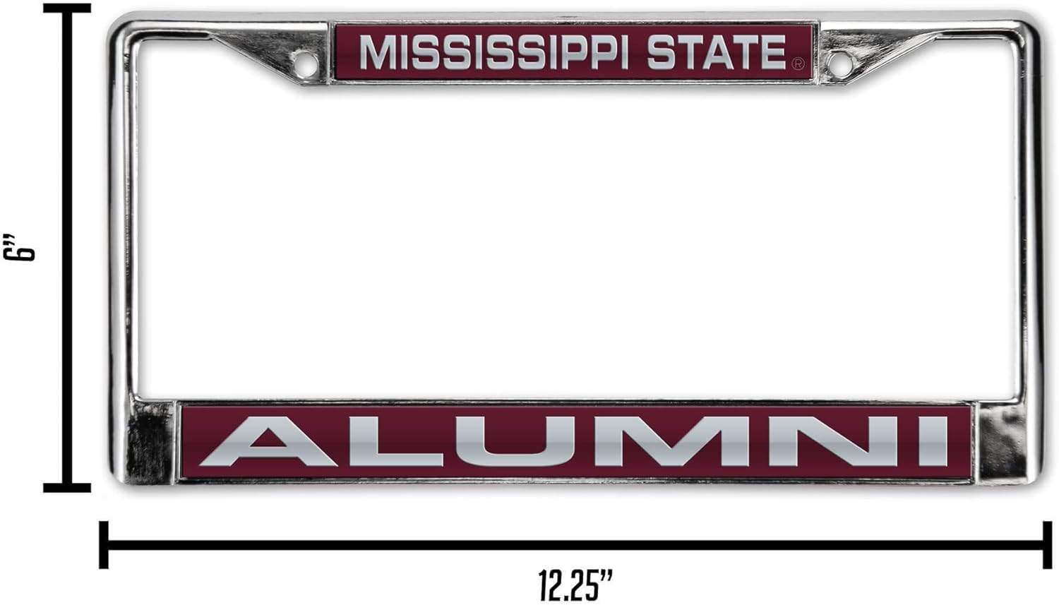 MISSISSIPPI STATE  
ALUMNI  

6"  
12.25"