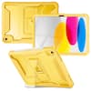 Front. VIKESI - for iPad 10th Generation Kickstand Protective Case 2022,iPad 10.9 Inch Shockproof Cover with Matte Frosted Back - Banana.