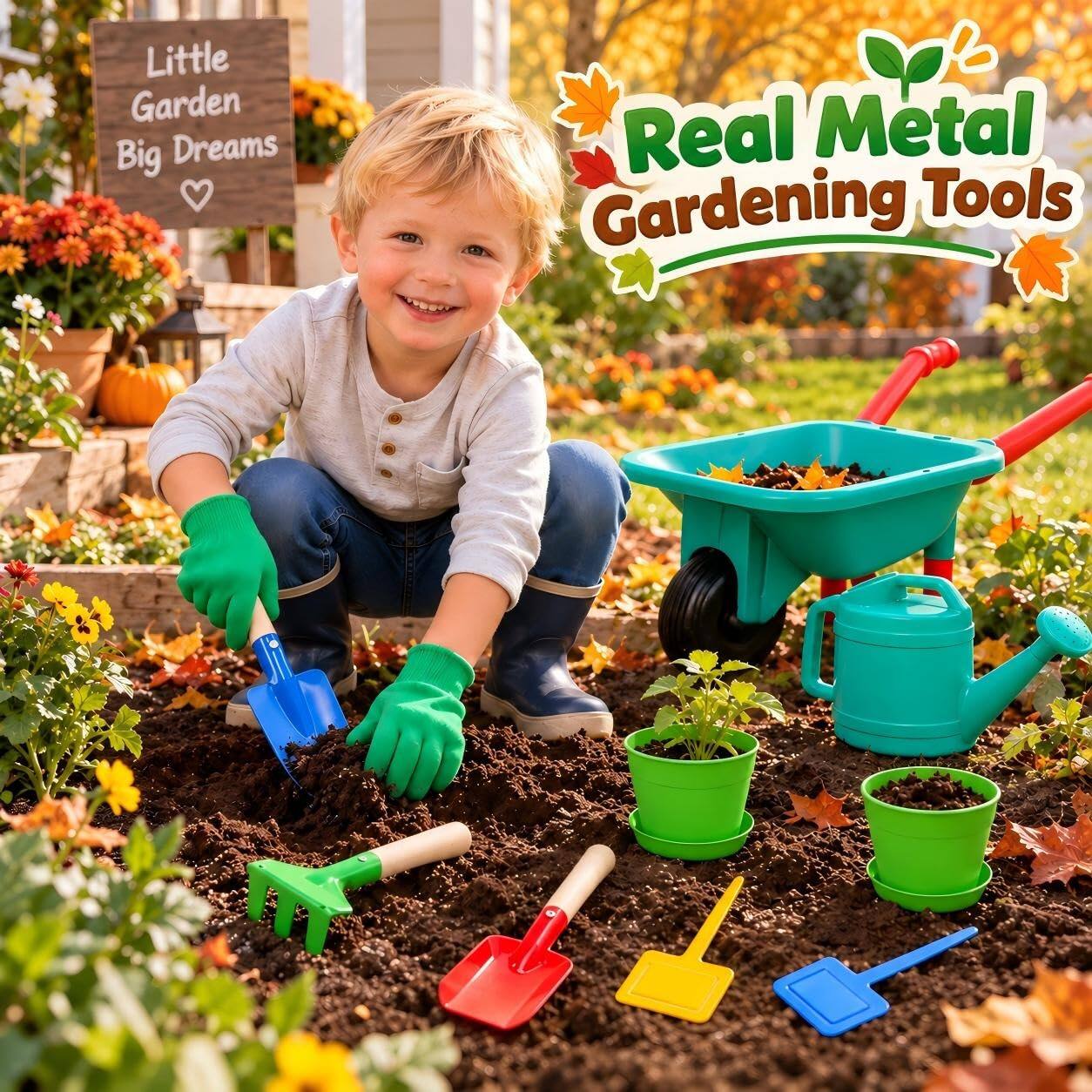 Little Garden Big Dreams

Real Metal Gardening Tools