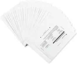 Bonsaii - Paper Shredder - Sharpening & Lubricant Sheets - Pack of 24 (8.4 x 5.9 inches/Sheet) - White