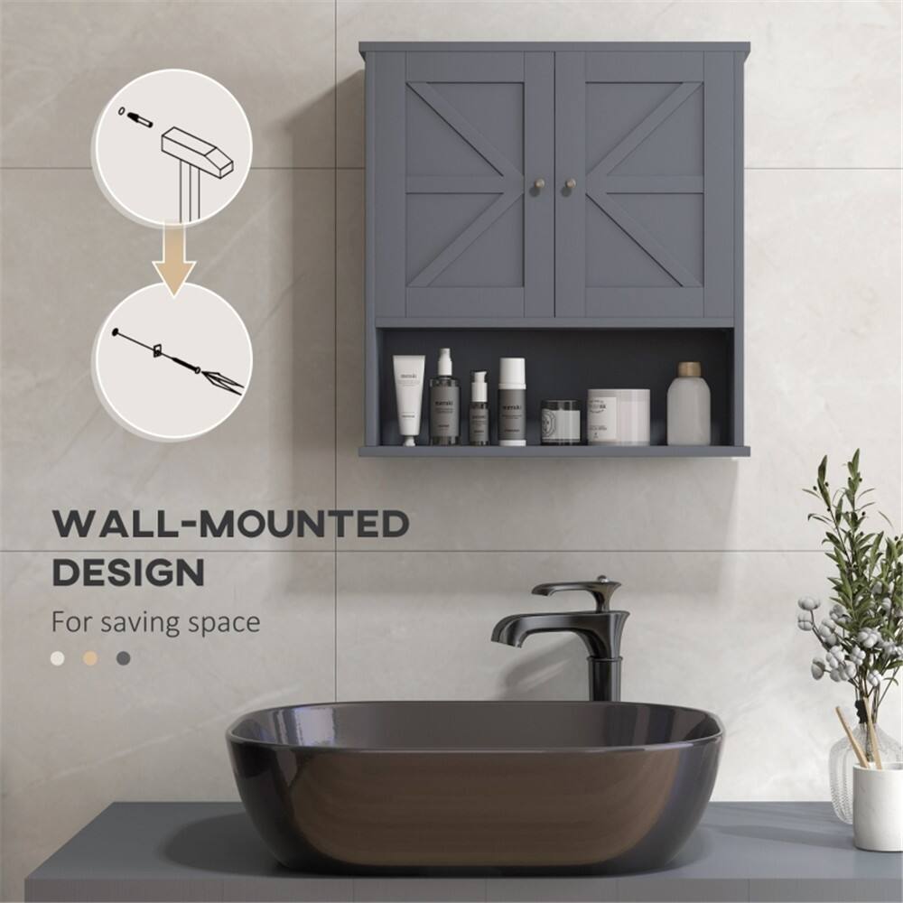 WALL-MOUNTED DESIGN  
For saving space