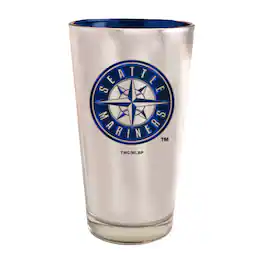The Memory Company - Seattle Mariners 16oz. Electroplated Pint Glass - Multicolor