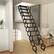 Alt View 7. Topteng - 11-Step Electric Attic Ladder with Remote-Aluminum Folding, 500lb Capacity, Silent Hydraulic Motor for Loft Access - Black.