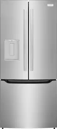 Frigidaire - 20 Cu. Ft. Standard-Depth French Door Refrigerator - Stainless Steel