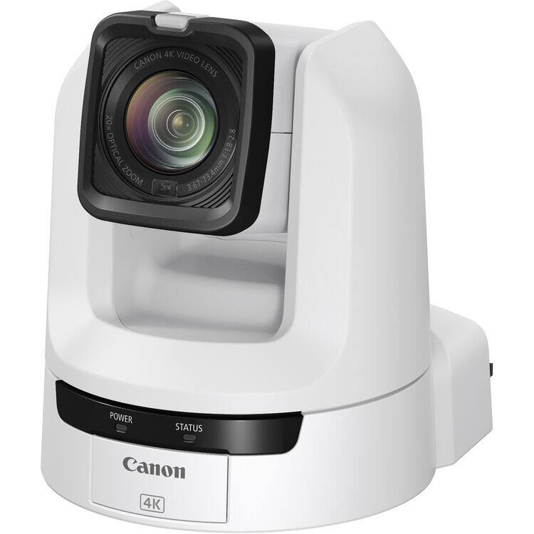 4K VIDEO CANON LENS 20x OPTICAL ZOOM 7:1.8-2.8 3.67-73.4mm 4mm POWER STATUS Canon 4K