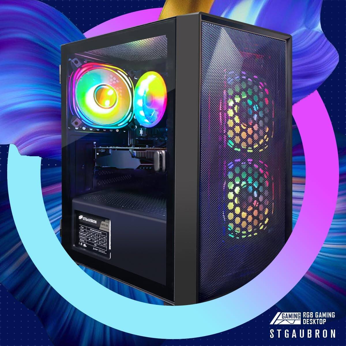 STGAUBRON, GAMING RGB GAMING DESKTOP