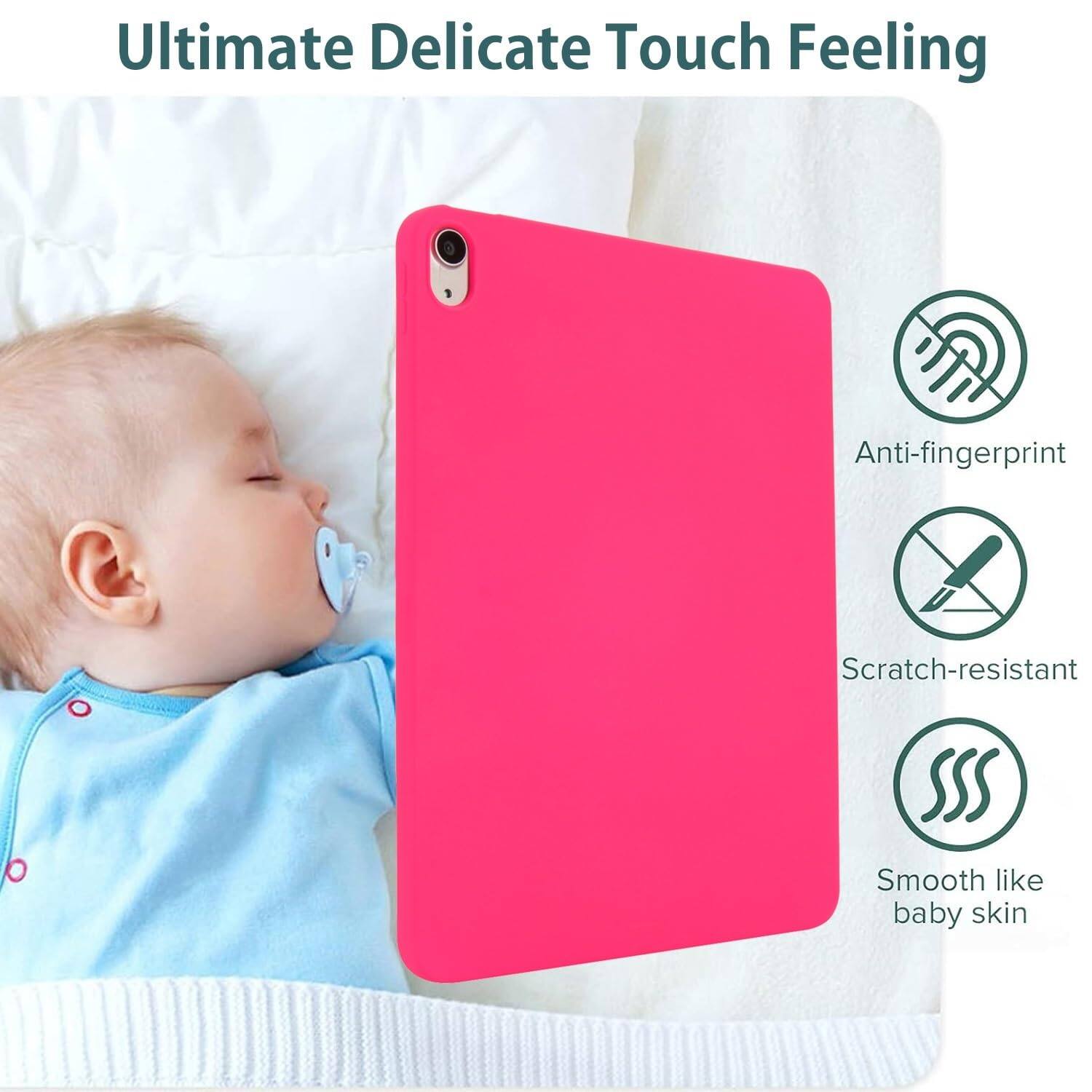 Ultimate Delicate Touch Feeling

- Anti-fingerprint
- Scratch-resistant
- Smooth like baby skin