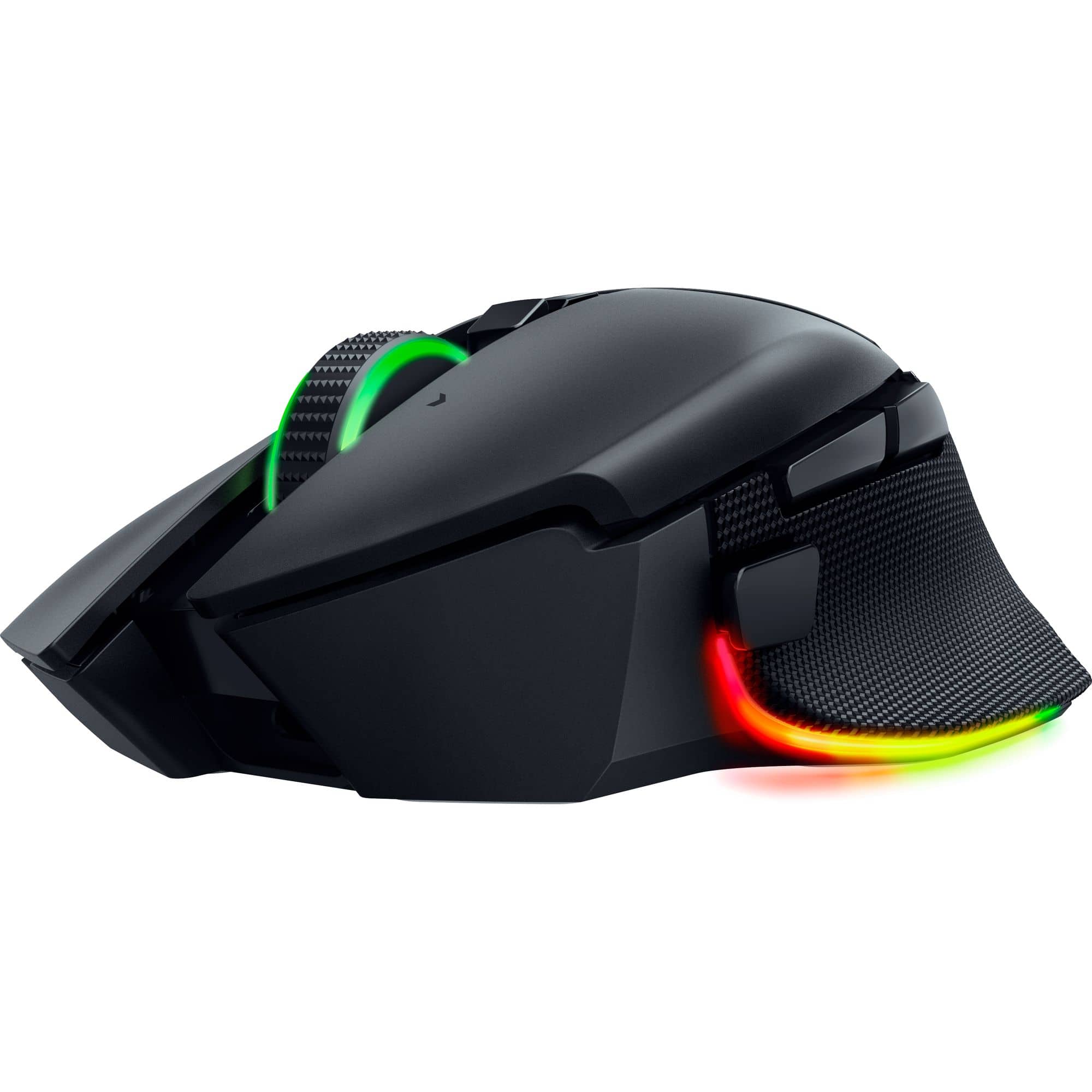 Alt View 21. Razer - Basilisk V3 Pro 35k Optical Gaming Mouse with HyperScroll Tilt Wheel - Black.