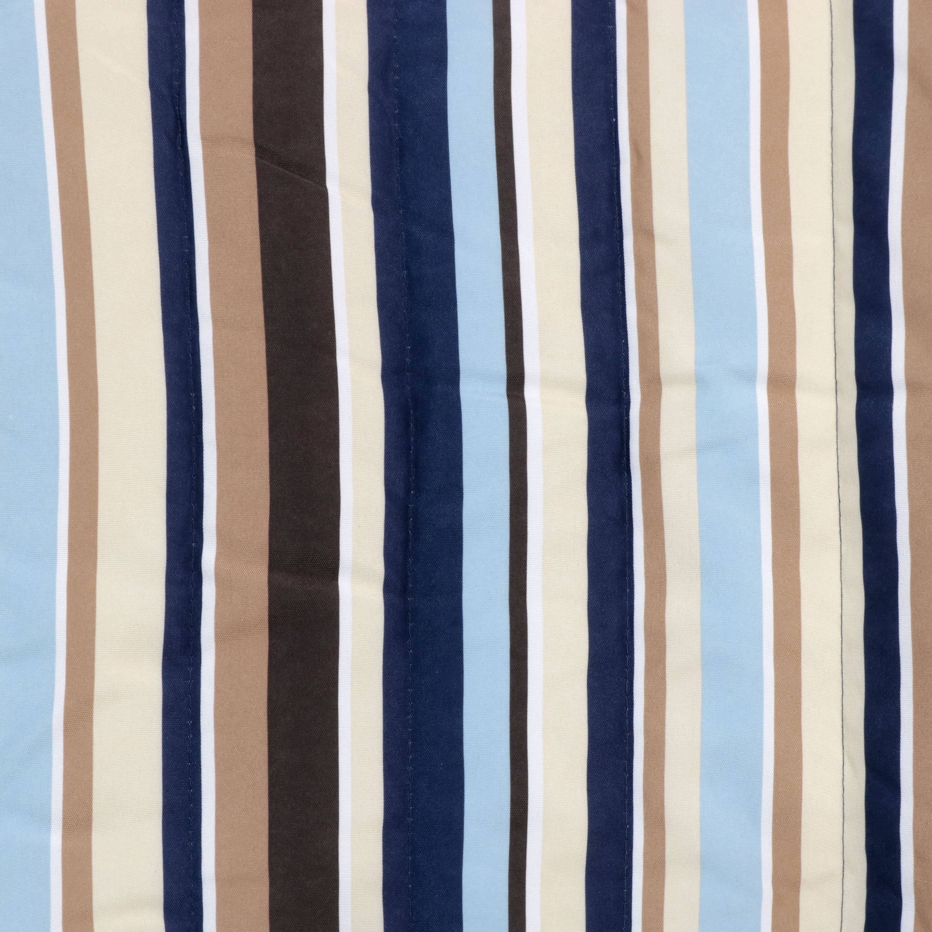 Alt View 9. Sunnydaze - Large Quilted Hammock with Spreader Bar and Pillow - Ocean Isle.