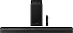 Front. Samsung - SAMSUNG B-series HW-B750F 5.1 Ch DTS Virtual:X Soundbar with Subwoofer - Black.