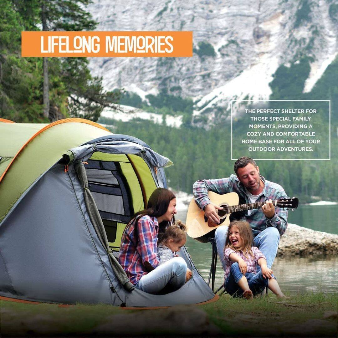 Lifelong Memories: The perfect shelter for those special family moments, providing a cozy and comfortable home base for all of your outdoor adventures.