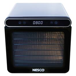 Nesco - 600-Watt 7-Tray Digital Food Dehydrator - Stainless Steel