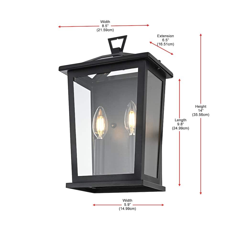 Elegant Lighting - Richmond 7 inch Outdoor Pendant - Black price history on PriceWatchPro