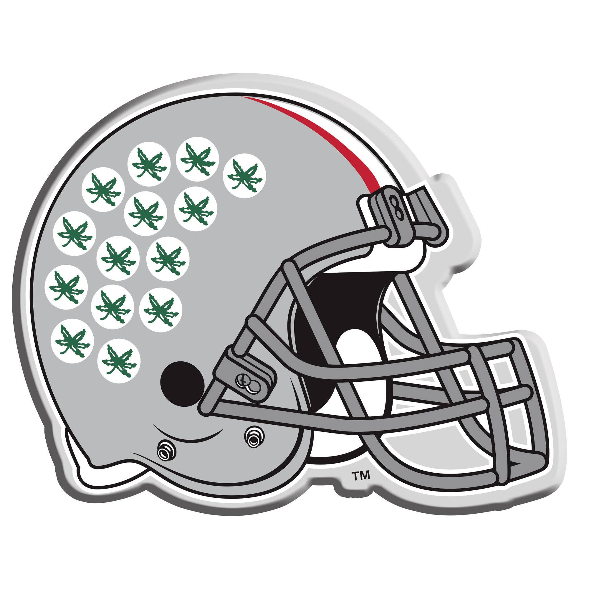 Front. The Memory Company - Ohio State Buckeyes Helmet Lamp - Multicolor.