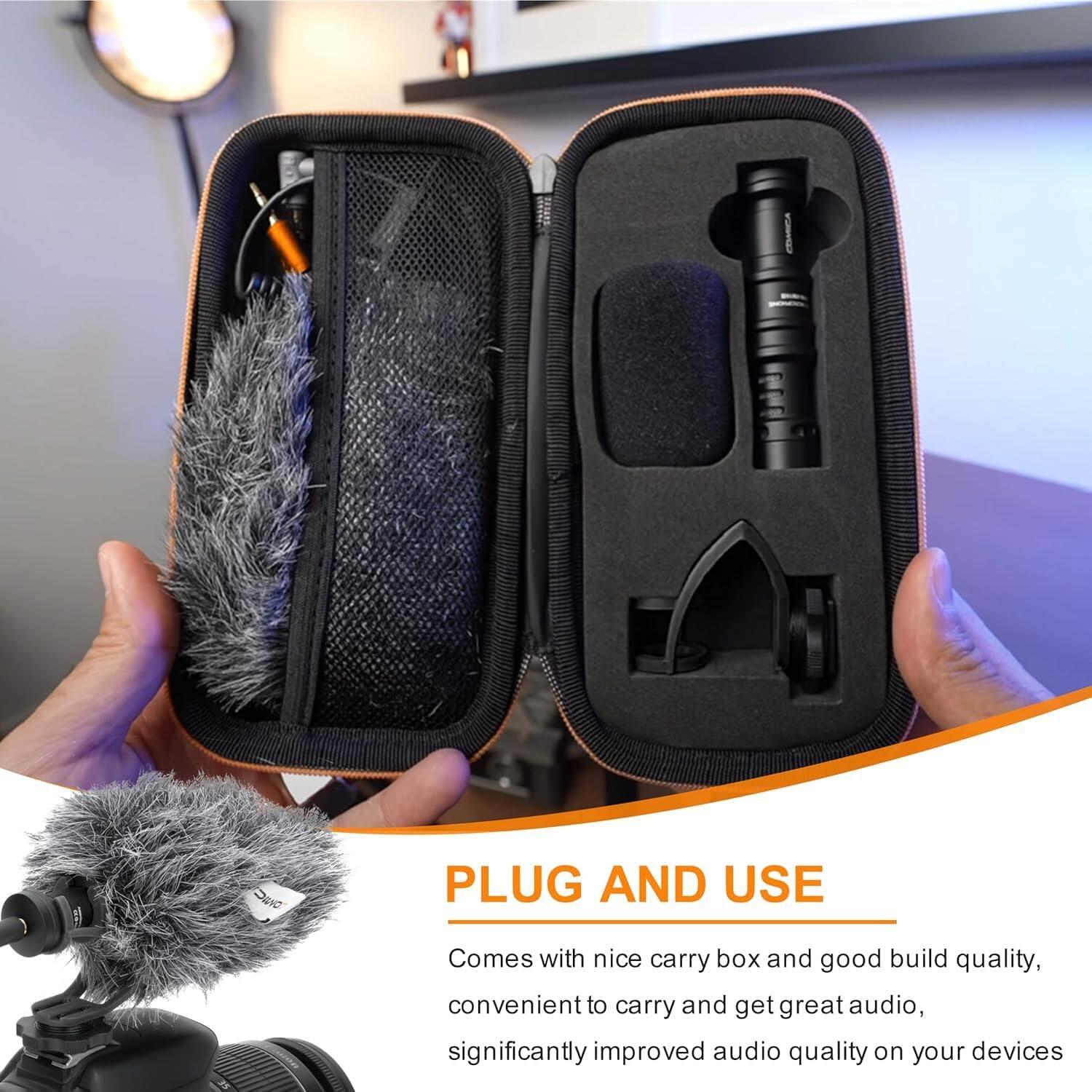 PLUG AND USE

Comes with nice carry box and good build quality, convenient to carry and get great audio, significantly improved audio quality on your devices