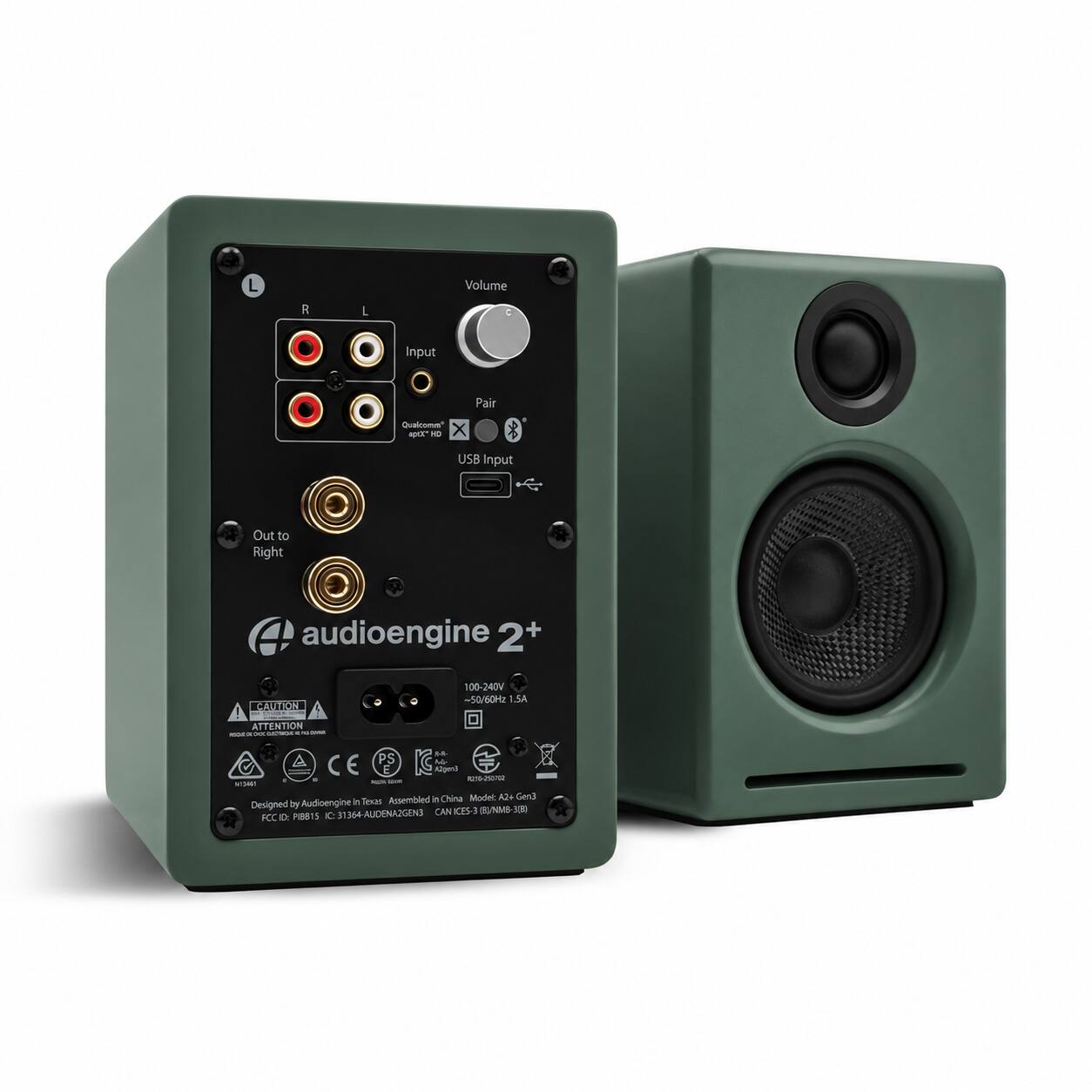 Audioengine A2+ Gen 3 Home Music System w/ Bluetooth aptX Adaptive