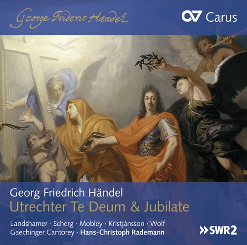 Handel / Landshamer / Rademann - Utrecht Te Deum & Jubilate  - COMPACT DISCS